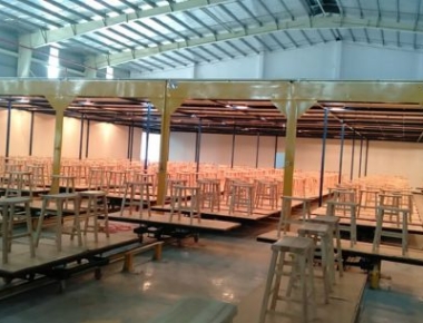 Chuyền sơn pallet sơn tự động