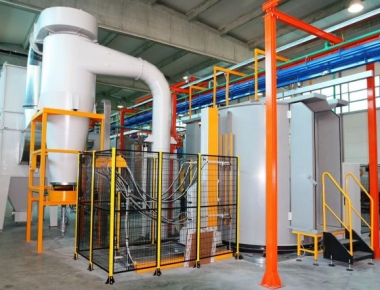 Thiết kế lắp đặt dây chuyền sơn tĩnh điện tự động